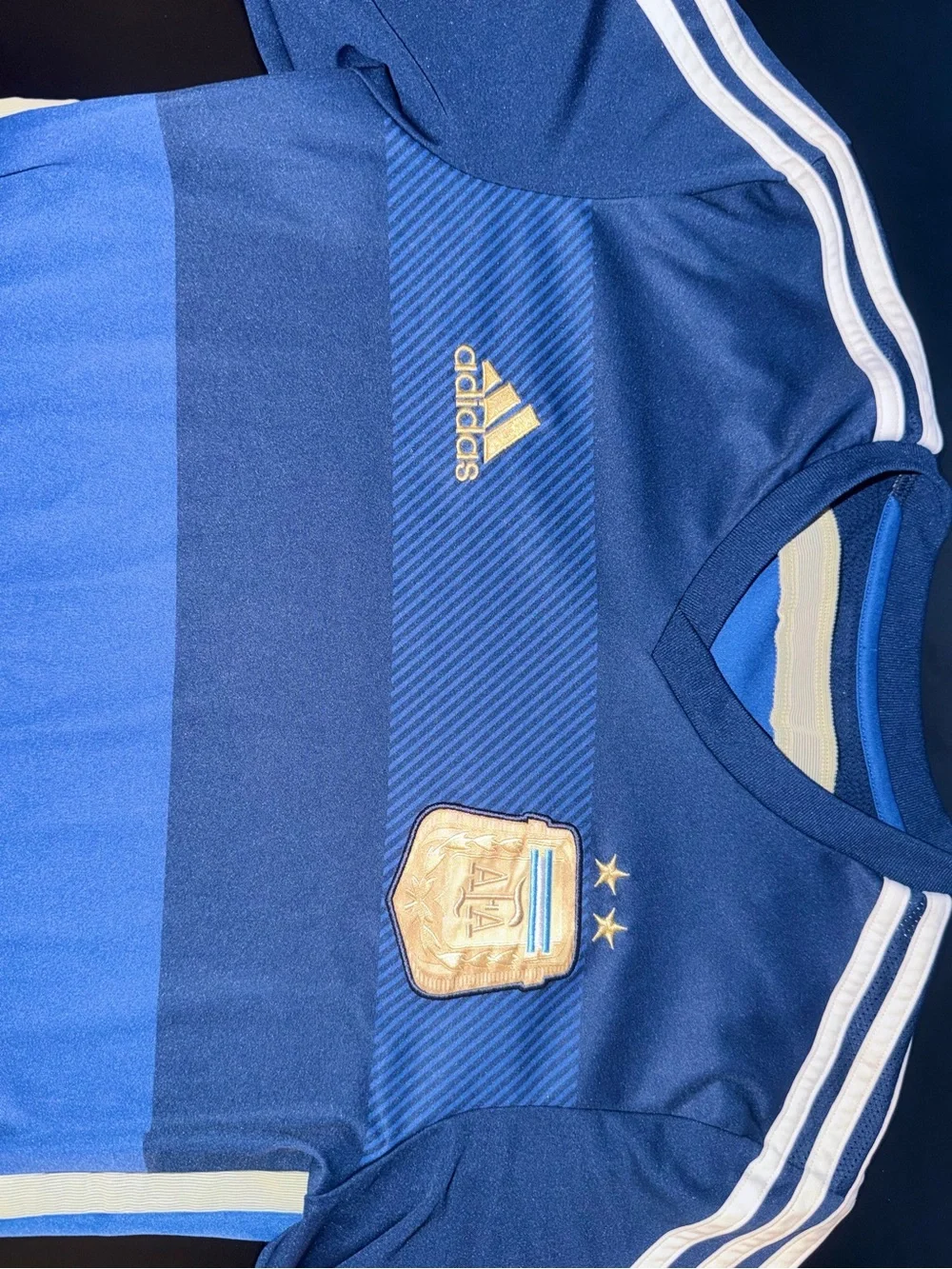 2014 Argentina Away Jersey Adidas
